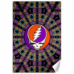 Gratefuldead Grateful Dead Pattern Canvas 20  X 30  by Cowasu