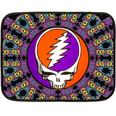 Gratefuldead Grateful Dead Pattern Two Sides Fleece Blanket (mini) by Cowasu