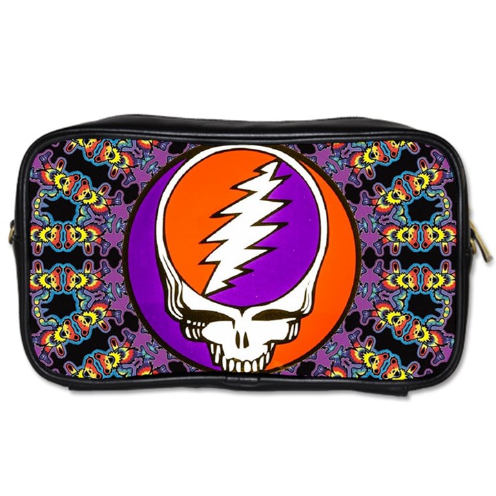 Gratefuldead Grateful Dead Pattern Toiletries Bag (Two Sides)