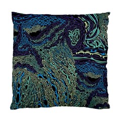 Dark Psychedelic Standard Cushion Case (one Side) by Cowasu