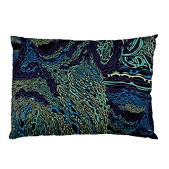 Dark Psychedelic Pillow Case by Cowasu