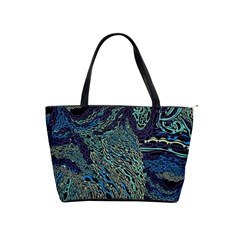 Dark Psychedelic Classic Shoulder Handbag by Cowasu