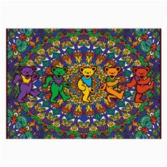 Grateful Dead Pattern Large Glasses Cloth by Cowasu