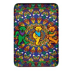 Grateful Dead Pattern Rectangular Glass Fridge Magnet (4 Pack) by Cowasu