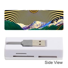 Surreal Art Psychadelic Mountain Memory Card Reader (stick) by Cowasu