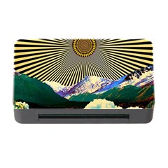 Surreal Art Psychadelic Mountain Memory Card Reader With Cf by Cowasu