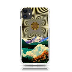 Surreal Art Psychadelic Mountain Iphone 11 Tpu Uv Print Case by Cowasu