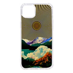 Surreal Art Psychadelic Mountain Iphone 14 Plus Tpu Uv Print Case by Cowasu