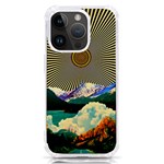 Surreal Art Psychadelic Mountain iPhone 14 Pro TPU UV Print Case Front