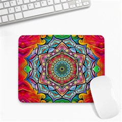 Mandalas Psychedelic Small Mousepad by Cowasu