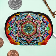 Mandalas Psychedelic Accessory Pouch (medium) by Cowasu