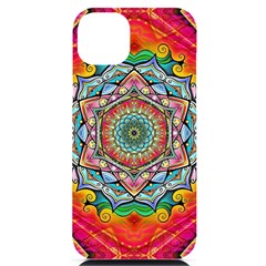 Mandalas Psychedelic Iphone 14 Plus Black Uv Print Case