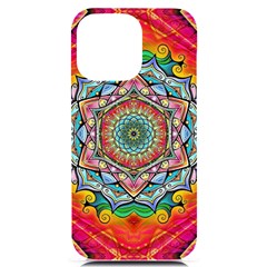 Mandalas Psychedelic Iphone 14 Pro Max Black Uv Print Case