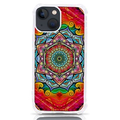 Mandalas Psychedelic Iphone 13 Mini Tpu Uv Print Case by Cowasu