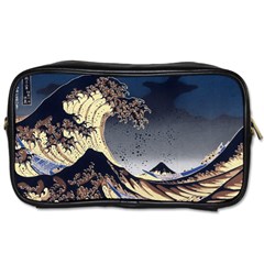 The Great Wave Off Kanagawa Japan Japanese Waves Toiletries Bag (one Side) by Cowasu