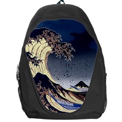 The Great Wave Off Kanagawa Japan Japanese Waves Backpack Bag by Cowasu