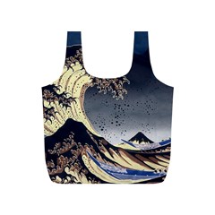 The Great Wave Off Kanagawa Japan Japanese Waves Full Print Recycle Bag (s) by Cowasu