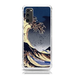 The Great Wave Off Kanagawa Japan Japanese Waves Samsung Galaxy S20 6 2 Inch Tpu Uv Case by Cowasu