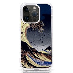 The Great Wave Off Kanagawa Japan Japanese Waves Iphone 14 Pro Tpu Uv Print Case by Cowasu