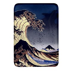 The Great Wave Off Kanagawa Japan Japanese Waves Rectangular Glass Fridge Magnet (4 Pack) by Cowasu