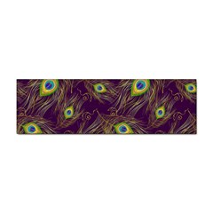 Peacock Feathers Pattern Sticker Bumper (10 Pack) by Cowasu