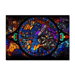 The Game Monster Stained Glass Sticker A4 (100 Pack) by Cowasu