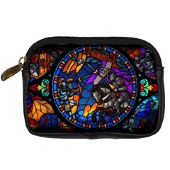 The Game Monster Stained Glass Digital Camera Leather Case by Cowasu