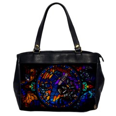 The Game Monster Stained Glass Oversize Office Handbag by Cowasu