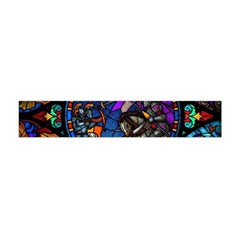 The Game Monster Stained Glass Premium Plush Fleece Scarf (mini) by Cowasu