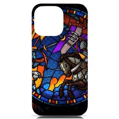 The Game Monster Stained Glass Iphone 14 Pro Max Black Uv Print Case