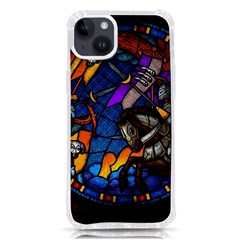 The Game Monster Stained Glass Iphone 14 Plus Tpu Uv Print Case by Cowasu