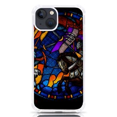 The Game Monster Stained Glass Iphone 13 Tpu Uv Print Case by Cowasu