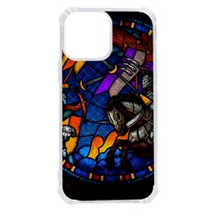 The Game Monster Stained Glass Iphone 13 Pro Max Tpu Uv Print Case by Cowasu