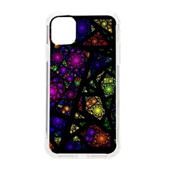 Stained Glass Crystal Art Iphone 11 Tpu Uv Print Case by Cowasu