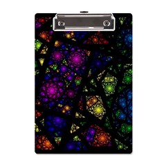 Stained Glass Crystal Art A5 Acrylic Clipboard by Cowasu