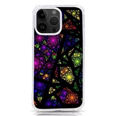 Stained Glass Crystal Art Iphone 14 Pro Max Tpu Uv Print Case