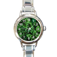 Shanghai Botanical Garden Round Italian Charm Watch by Cowasu