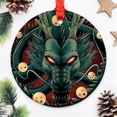 Dragon Art Ornament (Round)