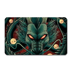 Dragon Art Magnet (rectangular) by Cowasu