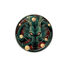 Dragon Art Hat Clip Ball Marker (10 pack)