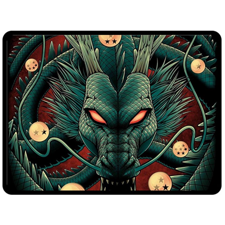 Dragon Art Fleece Blanket (Large)