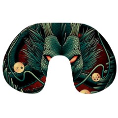 Dragon Art Travel Neck Pillow