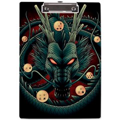 Dragon Art A4 Acrylic Clipboard by Cowasu