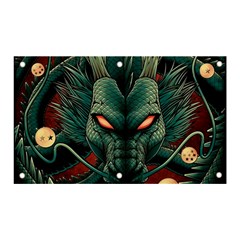 Dragon Art Banner And Sign 5  X 3  by Cowasu