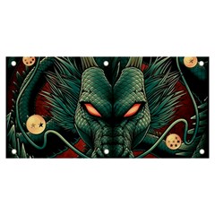 Dragon Art Banner And Sign 6  X 3  by Cowasu