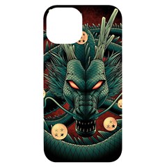 Dragon Art Iphone 14 Black Uv Print Case by Cowasu