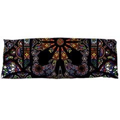 Skull Death Mosaic Artwork Stained Glass Body Pillow Case (dakimakura) by Cowasu