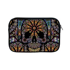 Skull Death Mosaic Artwork Stained Glass Apple Ipad Mini Zipper Cases by Cowasu