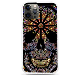 Skull Death Mosaic Artwork Stained Glass Iphone 12 Pro Max Tpu Uv Print Case by Cowasu