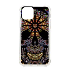 Skull Death Mosaic Artwork Stained Glass Iphone 11 Pro 5 8 Inch Tpu Uv Print Case by Cowasu